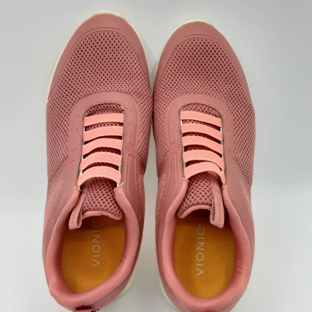 Vionic Reign Women’s Slip-On Athletic Sneakers in Dusty Cedar.
